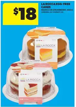 Real Canadian Superstore LA ROCCA EGG-FREE CAKES offer