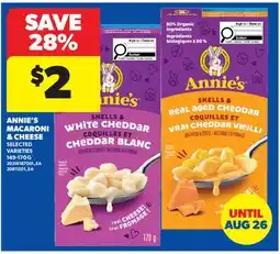 Real Canadian Superstore ANNE'S MACARONI & CHEESE offer