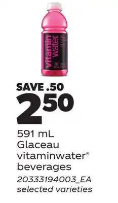 Real Canadian Superstore GLACEAU VITAMINWATER BEVERAGES offer