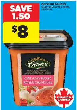 Real Canadian Superstore OLIVIERI SAUCES offer