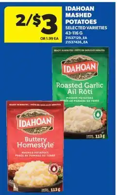 Real Canadian Superstore IDAHOAN MASHED POTATOES offer