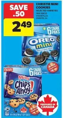 Real Canadian Superstore CHRISTIE MINI COOKIES offer