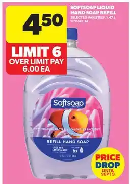Real Canadian Superstore SOFTSOAP LIQUID HAND SOAP REFILL offer