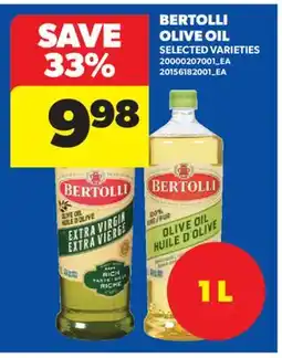 Real Canadian Superstore BERTOLLI OLIVE OIL offer