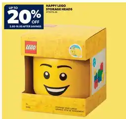 Real Canadian Superstore HAPPY LEGO STORAGE HEADS offer