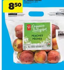 Real Canadian Superstore PC ORGANIC PEACHES offer