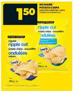Real Canadian Superstore NO NAME POTATO CHIPS offer