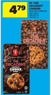 Real Canadian Superstore PC THE DECADENT COOKIES offer