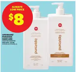 Real Canadian Superstore LIFE BRAND PURAVIDA HAIR CARE offer