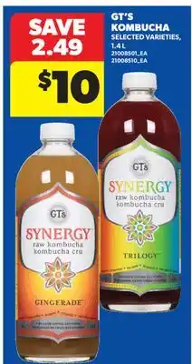 Real Canadian Superstore GT'S KOMBUCHA offer