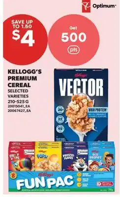 Real Canadian Superstore KELLOGG'S PREMIUM CEREAL offer