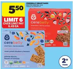 Real Canadian Superstore CEREBELLY SMART BARS offer