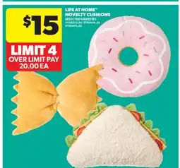 Real Canadian Superstore LIFE AT HOME NOVELTY CUSHIONS offer