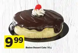 Foodland Boston Dessert Cake offer