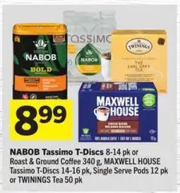 Foodland Tassimo T-Discs offer