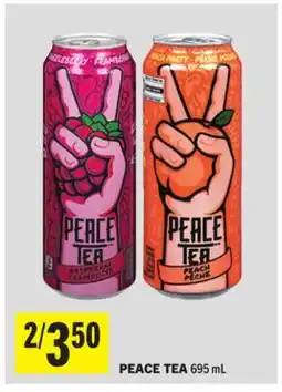 Foodland PEACE TEA offer