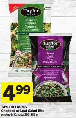 Foodland Chopped or Leaf Salad Kits offer