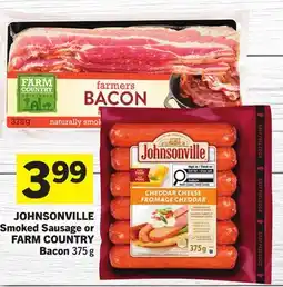 Foodland Smoked Sausage or Bacon offer