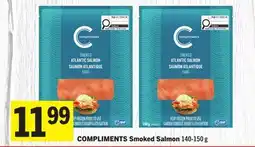 Foodland COMPLIMENTS Smoked Salmon offer
