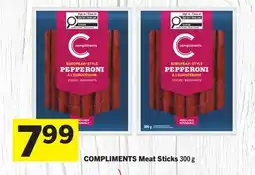 Foodland COMPLIMENTS Meat Sticks offer