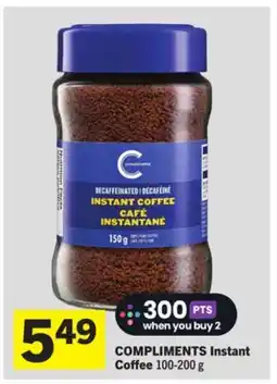 Foodland COMPLIMENTS Instant Coffee offer