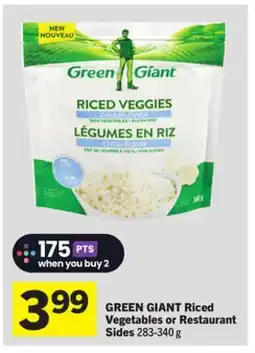 Foodland Riced Vegetables or Restaurant Sides offer