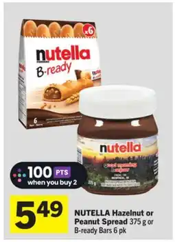Foodland Hazelnut or Peanut Spread offer