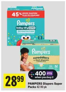 Foodland Diapers Super Packs offer