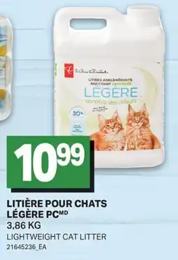 L'Intermarché LITIÈRE POUR CHATS LÉGÈRE PCMD offer