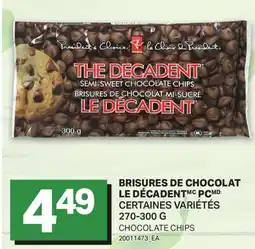 L'Intermarché BRISURES DE CHOCOLAT LE DÉCADENT PC offer
