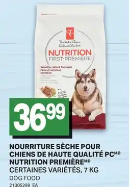 L'Intermarché NOURRITURE SÈCHE POUR CHIENS DE HAUTE QUALITÉ PCMD NUTRITION PREMIÈREMD offer