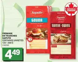 L'Intermarché FROMAGE EN TRANCHES SAPUTO offer