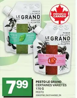 L'Intermarché PESTO LE GRAND offer