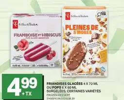 L'Intermarché FRIANDISES GLACÉES 4 X 72 ML OU POPS 6 X 60 ML offer