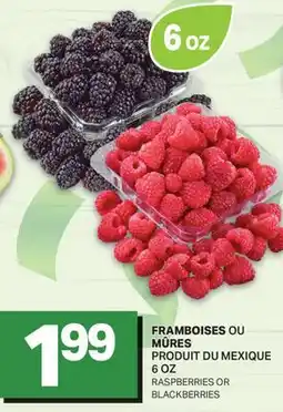 L'Intermarché FRAMBOISES OU MÛRES offer