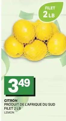 L'Intermarché CITRON offer