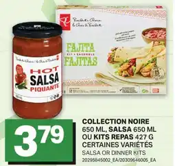 L'Intermarché COLLECTION NOIRE 650 ML, SALSA 650 ML OU KITS REPAS 427 G offer