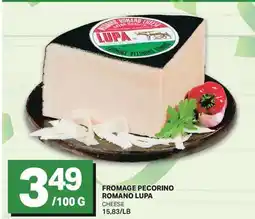 L'Intermarché FROMAGE PECORINO ROMANO LUPA offer