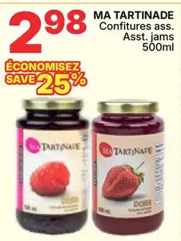 Rossy MA TARTINADE Asst. jams offer