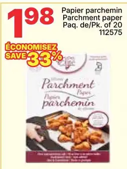 Rossy Parchment paper offer
