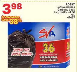 Rossy ROSSY Garbage bags offer