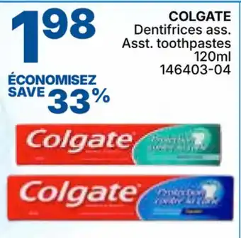 Rossy COLGATE Asst. toothpastes offer