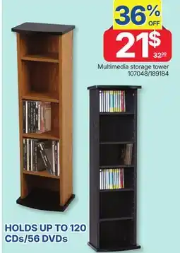 Rossy Multimedia storage tower offer