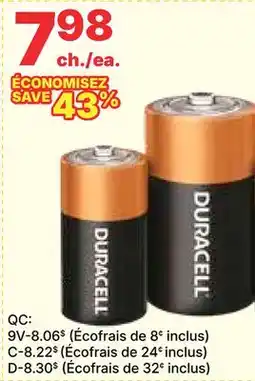 Rossy DURACELL Batteries offer