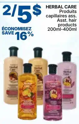 Rossy HERBAL CARE Asst. hair products offer