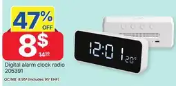 Rossy Digital alarm clock radio offer
