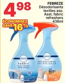 Rossy FEBREZE Asst. fabric refreshers offer