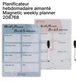 Rossy Magnetic weekly planner offer