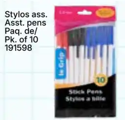 Rossy Asst. pens offer