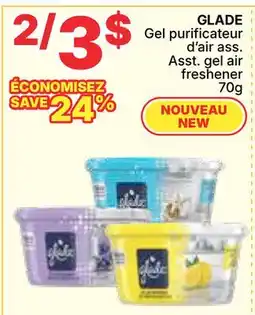 Rossy GLADE Asst. gel air freshener offer